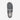 Circle A Western and Work HEY DUDE Wendy Stardust charcoal metallic slip-on shoe with cow print insole