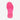 Circle A Western and Work HEY DUDE Sirocco electric pink sneaker rubber outsole with textured traction pattern