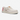 Circle A Western and Work Hey Dude Wally Americana II slip-on shoe in bone white textile with red and white stripe heel