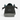 Circle A Western and Work Hey Dude Wally Sox charcoal slip-on shoe, rear view showing branded heel and flexible sole.