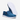 Circle A Western and Work Hey Dude Wally Stretch Sox in ensign blue mesh with white soles and elastic laces.