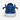 Circle A Western and Work Hey Dude Wally Stretch Sox in Ensign Blue with red stitching and white speckled sole
