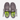 Circle A Western and Outdoor Hey Dude Wally Work CT dark grey composite toe shoes with mesh upper and neon green insoles