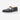 Circle A Western and Work youth Hey Dude Wendy slip-on shoe in black and white cow print with elastic laces.