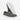 Circle A Western and Work HEY DUDE Wendy Stardust charcoal metallic slip-on shoe with rhinestone heel detail