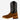 Circle A Western and Work Horse Power HPW2505 distressed brown bison leather steel toe work boot with black shaft and blue stitching.