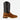 Circle A Western and Work Horse Power HPW2505 distressed bison leather steel toe work boot with intricate blue and black stitching.
