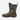 Circle A Western and Work kids waterproof camo Muck Boot with brown rubber base and pull-on tab for outdoor play