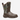 Circle A Western and Work Muck Boot kids waterproof camo Bone Collector boot with brown rubber base and pull tab