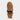 Circle A Western and Work Lamo Lilah brown suede casual slip-on shoe with contrast whipstitch detailing
