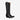 Circle A Western and Work Lane Smokeshow jet-black leather western boot with snip toe and cosmic-inspired stitching.