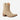 Circle A Western and Work Lane Emma Jane latte suede western ankle bootie with a snip toe and turquoise sole