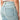 Circle A Western and Work light wash denim Tomboy relaxed straight leg jeans with a high rise and classic button fly.