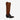 Circle A Western and Work Macie Bean Late Night Loretta tall western boot with brown lizard print and whiskey top