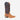 Circle A Western and Work Macie Bean two-tone western boot with tan leather vamp and faded black shaft