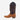 Circle A Western and Work Macie Bean M9529 western boots with tan leather vamp and faded black shaft with embroidery.