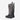 Circle A Western and Work Muck Boot Company Hale waterproof pull-on boots in black and grey fuzzy herringbone pattern