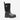 Circle A Western and Work Muck Boot kids black waterproof chore boot with pull-on loop and durable rubber sole