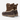 Circle A Western and Work Muck Originals leather duck lace boots in brown with plaid collar and waterproof design.