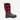 Circle A Western and Work Muck Rugged II kids winter boot in black and red buffalo plaid with waterproof neoprene