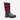 Circle A Western and Work Muck Rugged II kids winter boot in black and red buffalo plaid with waterproof neoprene