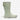 Circle A Western and Work Muck Rainscape women's sage green waterproof vulcanized rubber rain boot with side buckle.