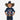 Circle A Western and Work navy short sleeve graphic tee on a young boy wearing a cowboy hat in a field