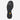 Circle A Western and Work Irish Setter Nisswa black safety shoe featuring a durable Vibram lugged rubber outsole