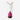 Circle A Western and Work Macie Bean pink and white leather cowboy boots with textured impostrich detail, back view