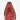 Circle A Western and Work red leather snip toe boot with bone star inlays and silver stud embellishments