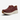 Circle A Western and Work Twisted X Feather X casual shoe in rio red leather with floral tooling and white sole