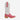 Circle A Western and Work R. Watson cowboy boot with rose boar leather vamp, winter white cowhide shaft, and square toe