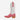 Circle A Western and Work R. Watson cowboy boot with rose boar leather vamp and winter white cowhide shaft