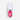 Circle A Western and Work HEY DUDE Sirocco white slip-on sneaker with a bright pink insole and sporty side stripe