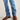 Circle A Western and Work The Doc Tan Bison cowboy boots with square toe and flame stitching on 12" shaft.