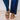Circle A Western and Work Very G Jazmin 2 tan corduroy platform sandals with double silver buckles and cork footbed.