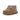 Circle A Western and Work Twisted X infant driving moccasin in tan canvas with cream laces and rubber sole