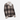 Circle A Western and Work tan plaid jacket with a cozy white Berber lining and silver buttons