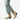 Circle A Western and Work light tan suede western boots with gold embossed detail and block heel.