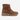 Circle A Western and Work Twisted X tawny brown leather platform ankle boot with side elastic gusset