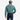 Circle A Western and Work: Teal long sleeve performance shirt with vented back yoke, worn by a man with dark wash jeans and a trucker hat.