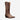 Circle A Western and Work Tecovas The Annie cafe brown goat leather western boot with snip toe and tonal stitching