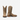 Circle A Western and Work Tecovas The Doc western boots in gravel suede with a broad square toe and stacked heel.