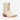 Circle A Western and Work Tecovas The Lynn cream cowhide leather western bootie with snip toe and detailed stitching