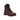 Circle A Western and Work Timberland Titan EV 8" WP waterproof brown leather work boots with black laces and orange accents.