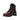 Circle A Western and Work Timberland Titan EV 8" WP waterproof brown leather work boots with black laces and orange accents.