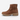 Circle A Western and Work Twisted X tawny brown leather platform ankle boot with elastic side gusset
