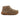 Circle A Western and Work Twisted X tan canvas driving moccasin for infants with a durable rubber sole