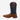 Circle A Western and Work Twisted X Tech X boot featuring a ginger leather vamp and quilted indigo fabric shaft.