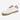 Circle A Western and Work Very G Retro 2 white sneaker with red gingham laces and a gum rubber sole